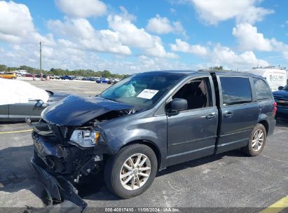 Lot #3020797749 2014 DODGE GRAND CARAVAN SXT