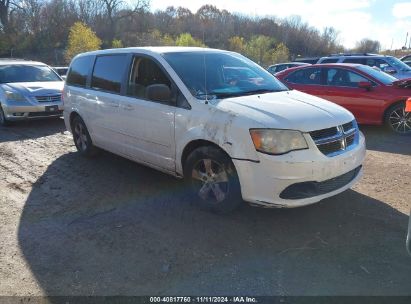 Lot #3009074028 2013 DODGE GRAND CARAVAN SE