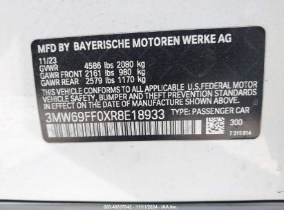 Lot #3050074743 2024 BMW 3 SERIES 330I