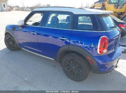 Lot #3053063480 2015 MINI COUNTRYMAN COOPER S