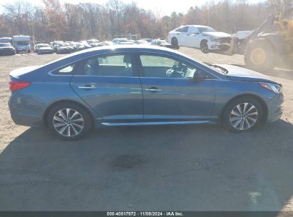 Lot #3035072332 2015 HYUNDAI SONATA SPORT