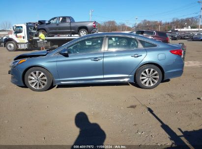 Lot #3035072332 2015 HYUNDAI SONATA SPORT