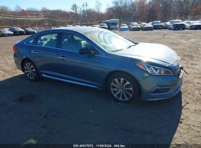 Lot #3035072332 2015 HYUNDAI SONATA SPORT