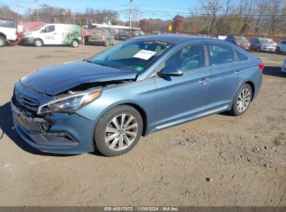 Lot #3035072332 2015 HYUNDAI SONATA SPORT