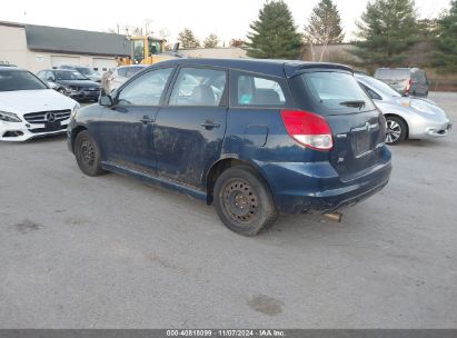 Lot #3005345419 2003 TOYOTA MATRIX XR