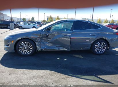 Lot #3037522536 2020 HYUNDAI SONATA HYBRID LIMITED