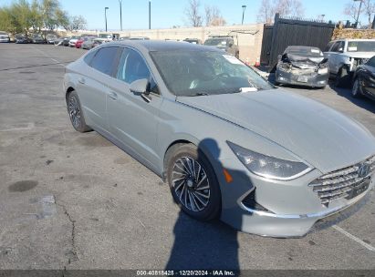 Lot #3037522536 2020 HYUNDAI SONATA HYBRID LIMITED