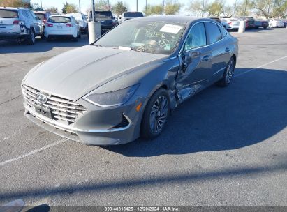 Lot #3037522536 2020 HYUNDAI SONATA HYBRID LIMITED