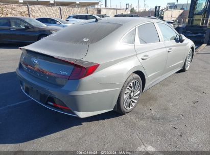 Lot #3037522536 2020 HYUNDAI SONATA HYBRID LIMITED