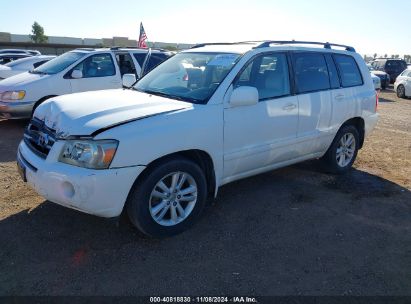 Lot #2992832121 2006 TOYOTA HIGHLANDER HYBRID V6