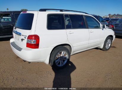 Lot #2992832121 2006 TOYOTA HIGHLANDER HYBRID V6