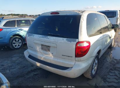 Lot #2992815910 2003 DODGE CARAVAN SPORT