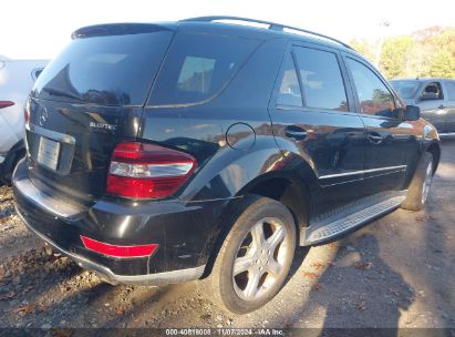 Lot #2995294088 2009 MERCEDES-BENZ ML 320 BLUETEC 4MATIC