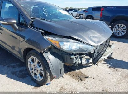 Lot #3053063463 2016 FORD FIESTA SE