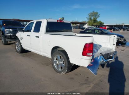 Lot #3056472418 2022 RAM 1500 CLASSIC TRADESMAN  4X2 6'4 BOX