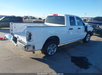 Lot #3056472418 2022 RAM 1500 CLASSIC TRADESMAN  4X2 6'4 BOX