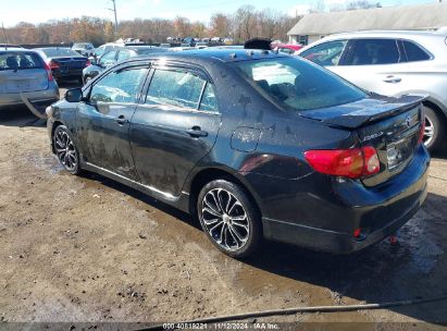 Lot #3035072396 2009 TOYOTA COROLLA S