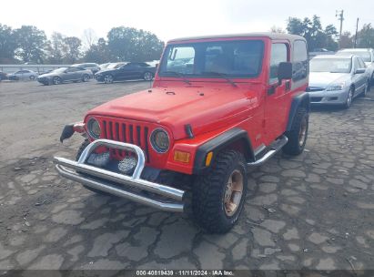 Lot #3035072387 2002 JEEP WRANGLER SPORT