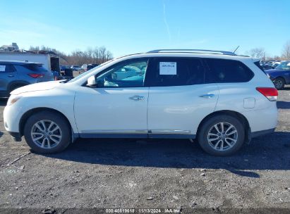 Lot #2995294067 2014 NISSAN PATHFINDER SL