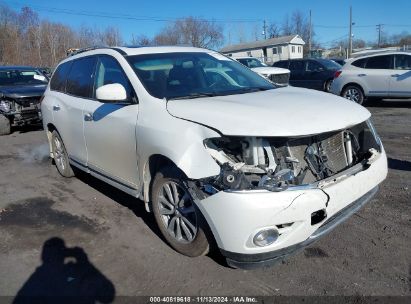 Lot #2995294067 2014 NISSAN PATHFINDER SL