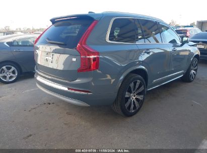 Lot #2992833614 2022 VOLVO XC90 RECHARGE PLUG-IN HYBRID T8 INSCRIPTION 7 PASSENGER