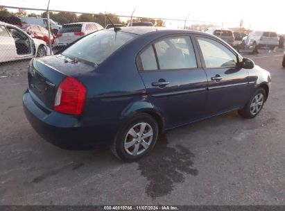 Lot #2997780993 2009 HYUNDAI ACCENT GLS