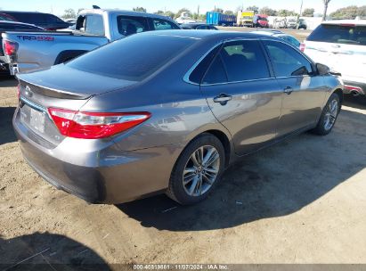 Lot #3035094687 2016 TOYOTA CAMRY SE