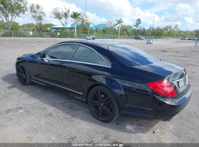 Lot #3051083405 2013 MERCEDES-BENZ CL 550 4MATIC