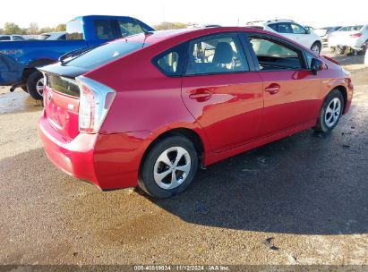 Lot #3053063449 2013 TOYOTA PRIUS THREE