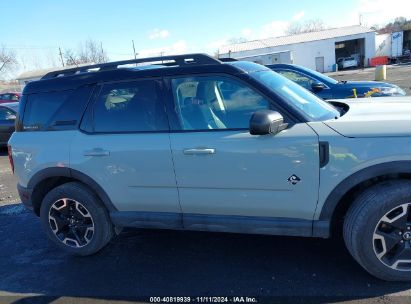 Lot #2995294062 2022 FORD BRONCO SPORT OUTER BANKS