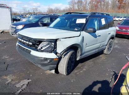 Lot #2995294062 2022 FORD BRONCO SPORT OUTER BANKS