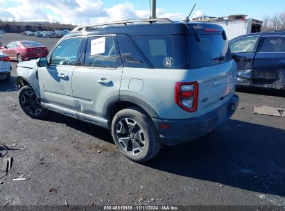 Lot #2995294062 2022 FORD BRONCO SPORT OUTER BANKS