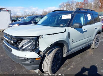 Lot #2995294062 2022 FORD BRONCO SPORT OUTER BANKS