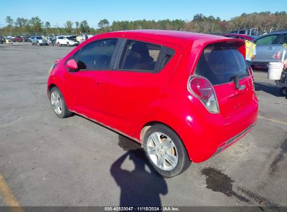 Lot #3035072359 2013 CHEVROLET SPARK LS MANUAL