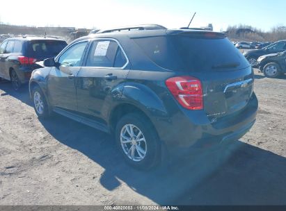 Lot #2997770894 2017 CHEVROLET EQUINOX LT