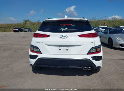 Lot #2995279764 2022 HYUNDAI KONA N LINE