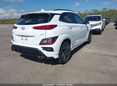 Lot #2995279764 2022 HYUNDAI KONA N LINE