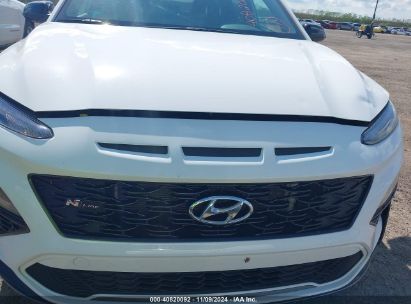 Lot #2995279764 2022 HYUNDAI KONA N LINE