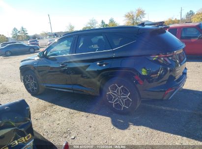 Lot #3053063441 2022 HYUNDAI TUCSON N LINE