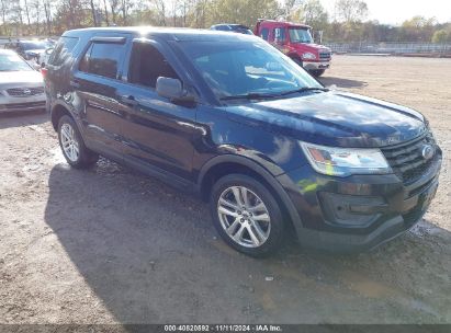 Lot #3056069761 2016 FORD UTILITY POLICE INTERCEPTOR