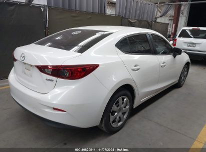 Lot #3053066748 2016 MAZDA MAZDA3 I SPORT