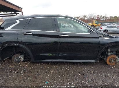 Lot #3052075300 2023 INFINITI QX50 LUXE AWD