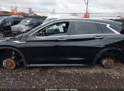 Lot #3052075300 2023 INFINITI QX50 LUXE AWD