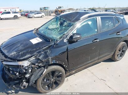 Lot #3048046846 2024 BUICK ENCORE GX SPORT TOURING AWD