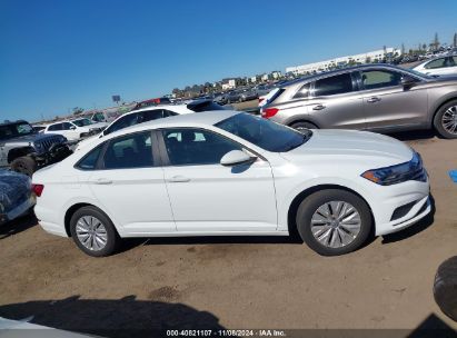 Lot #3034053770 2019 VOLKSWAGEN JETTA 1.4T R-LINE/1.4T S/1.4T SE