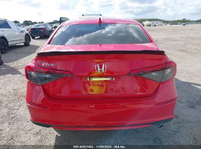 Lot #3035072293 2022 HONDA CIVIC LX