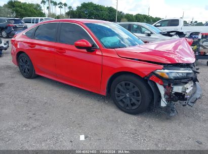 Lot #3035072293 2022 HONDA CIVIC LX