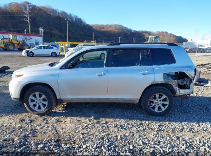 Lot #2995294022 2013 TOYOTA HIGHLANDER SE V6