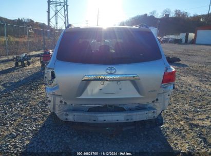 Lot #2995294022 2013 TOYOTA HIGHLANDER SE V6