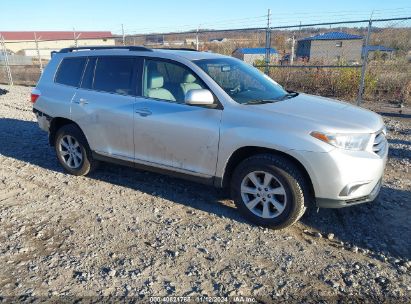 Lot #2995294022 2013 TOYOTA HIGHLANDER SE V6